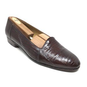 Bragano Cole Haan Loafers Shoes Size 8.5 Lizard